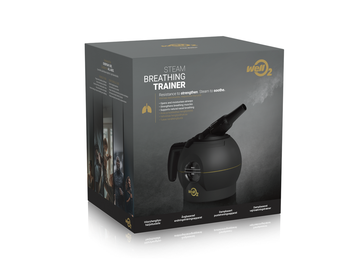 WellO2 Steam Breathing Trainer