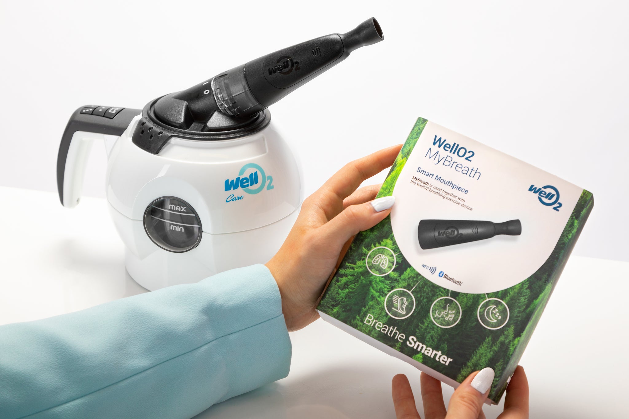 WellO2 MyBreath™ – vallankumouksellinen työkalu hengityksen mittaamiseen
